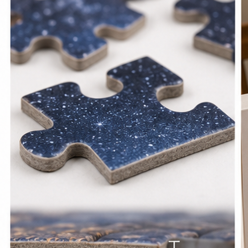 Alpine Observatory 500-Piece Puzzle — puzzle piece detail